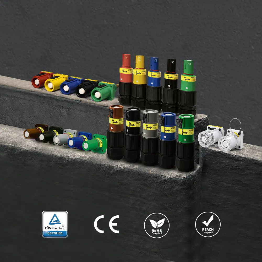 PowerFit 400A Single-Pole Connectors