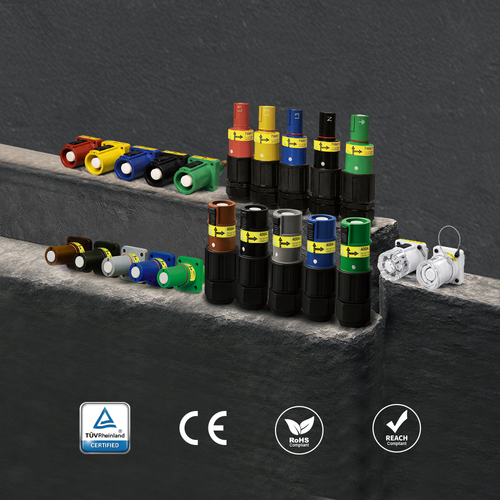 PowerFit 400A Single-Pole Connectors